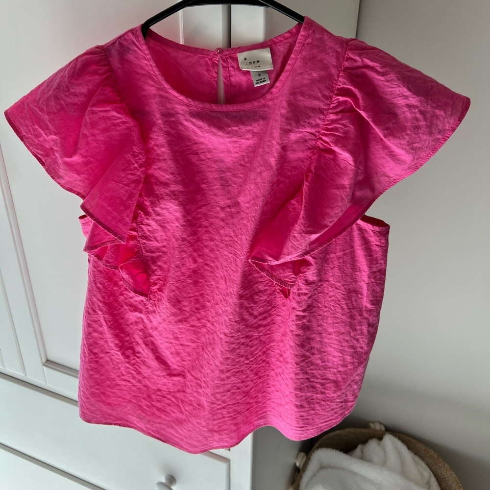 Pink blouse